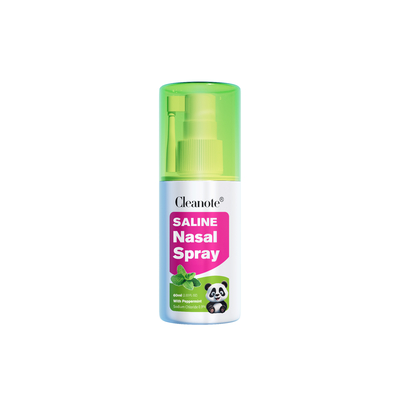 어린이 소금류 민트 소금류 코 용액 60ml 휴식을 취하는 신선한